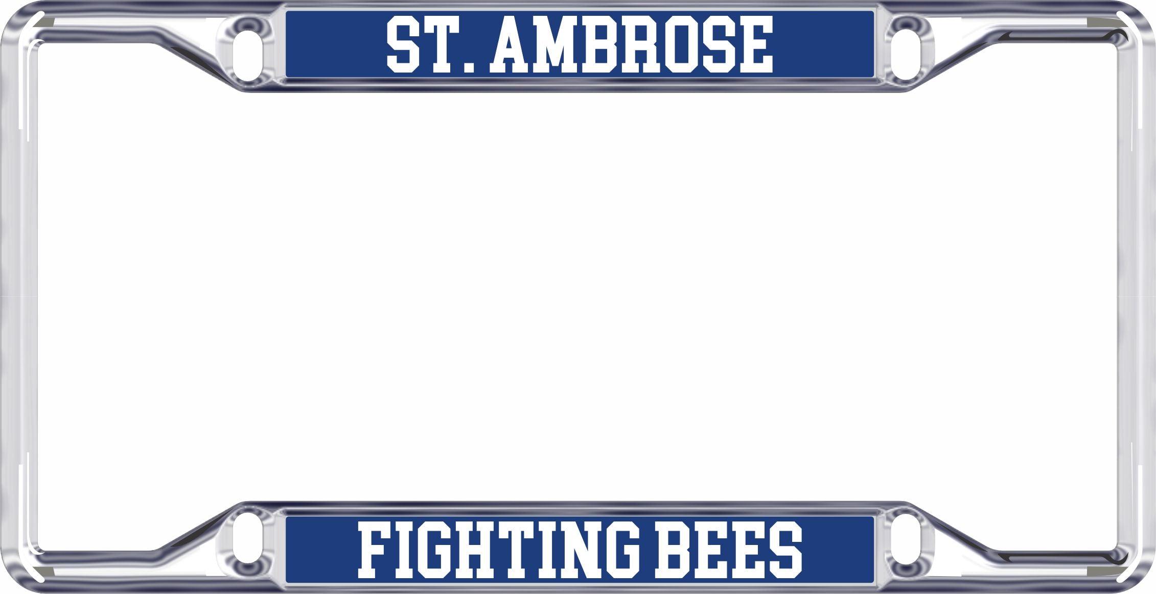 Mascot License Plate Frame