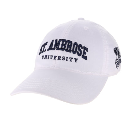 Relaxed Twill Adjustable Hat | White