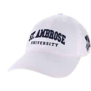 Relaxed Twill Adjustable Hat | White