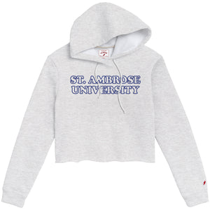 1636 Ladies Cropped Hood | Ash