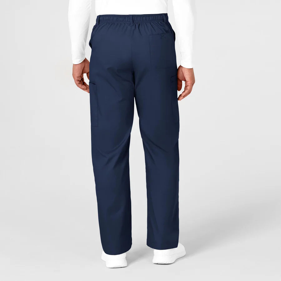 Unisex Multi-Cargo Scub Pant | Navy