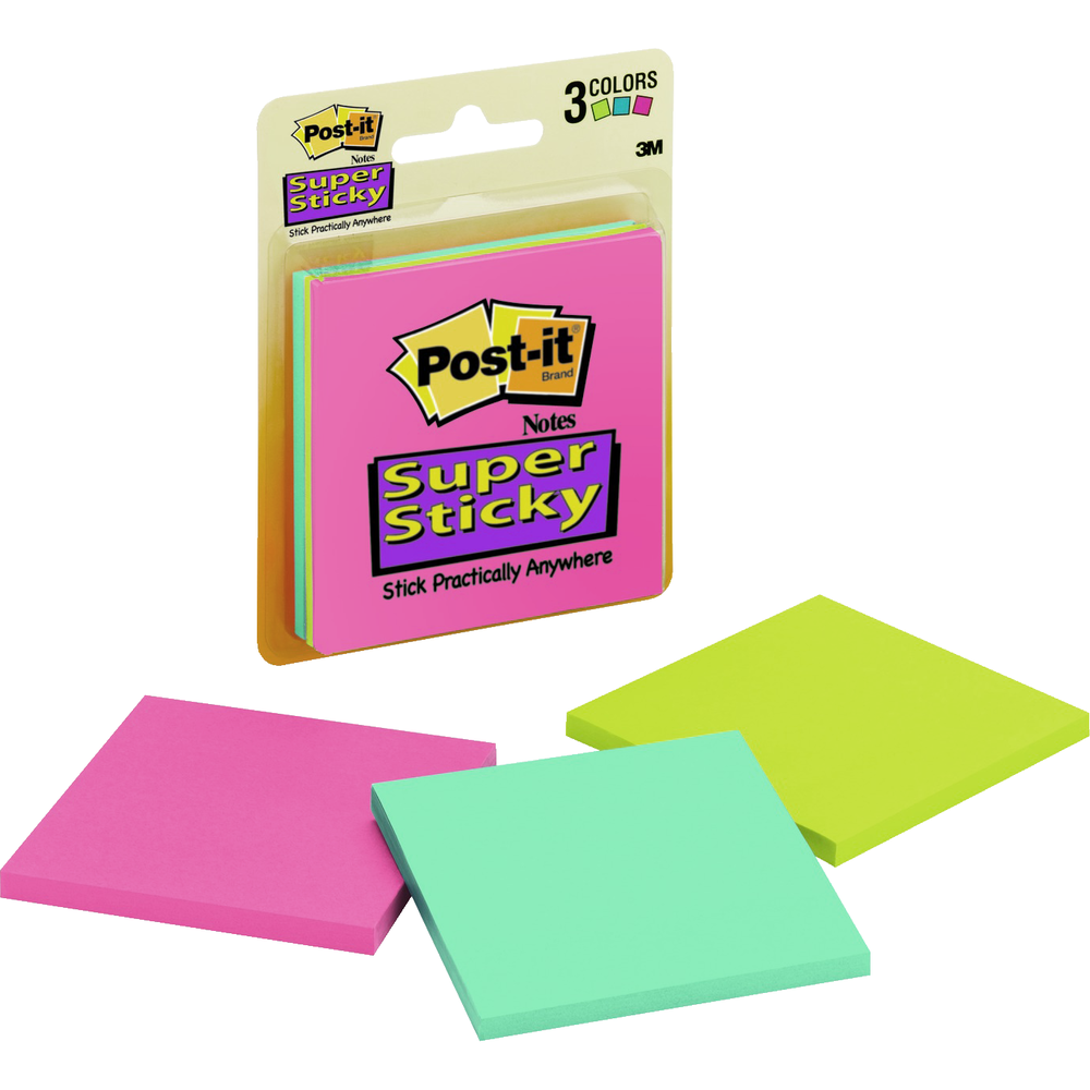Post-It Sticky Notes 3x3in | 3Pk