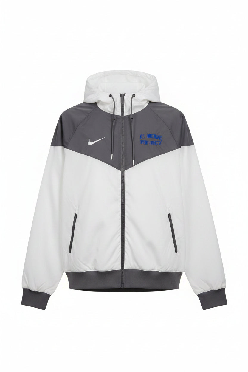 Windrunner Jacket | White/ Dark Grey