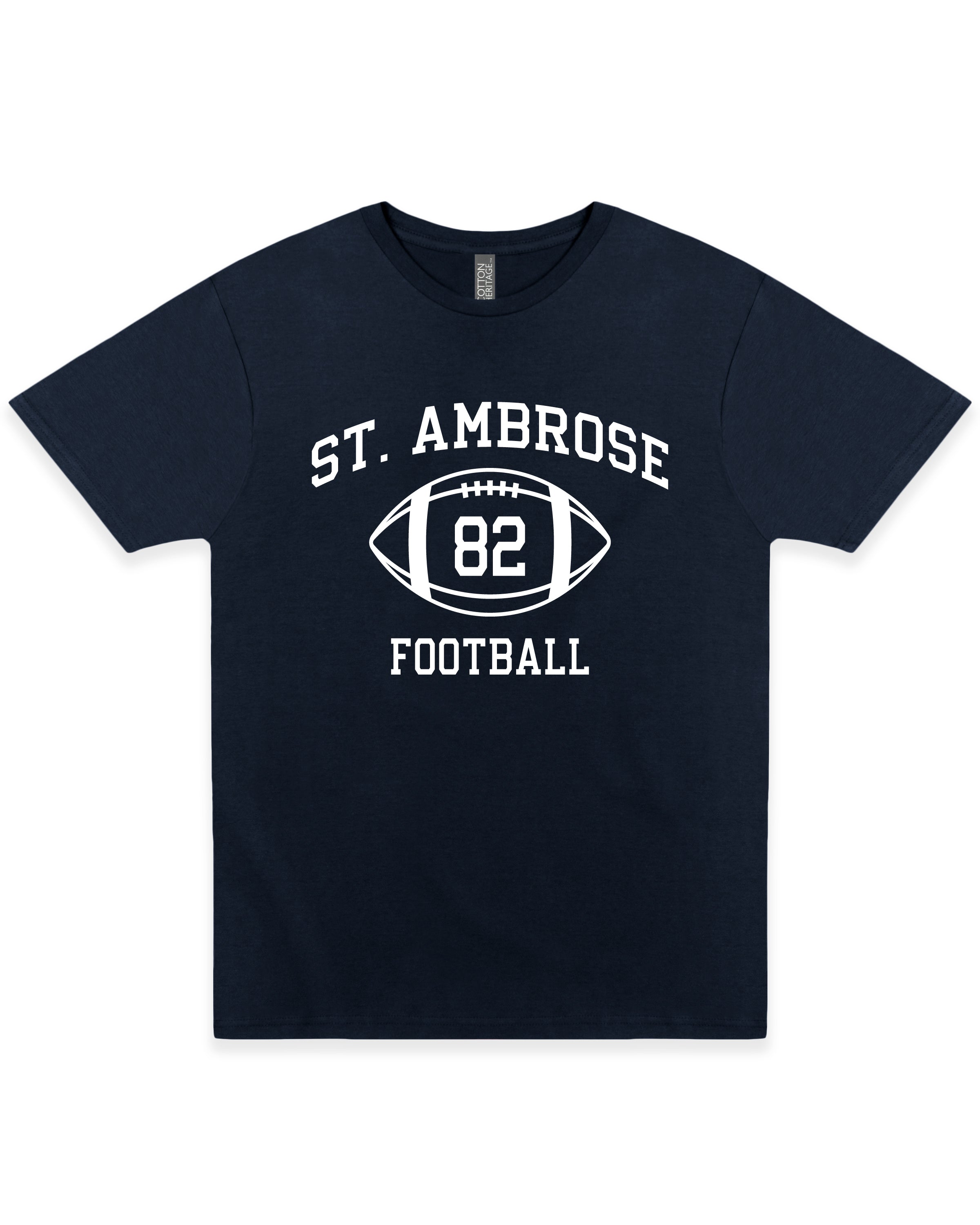 Football Tee | Navy