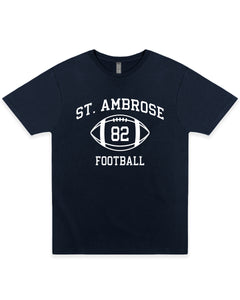 Football Tee | Navy