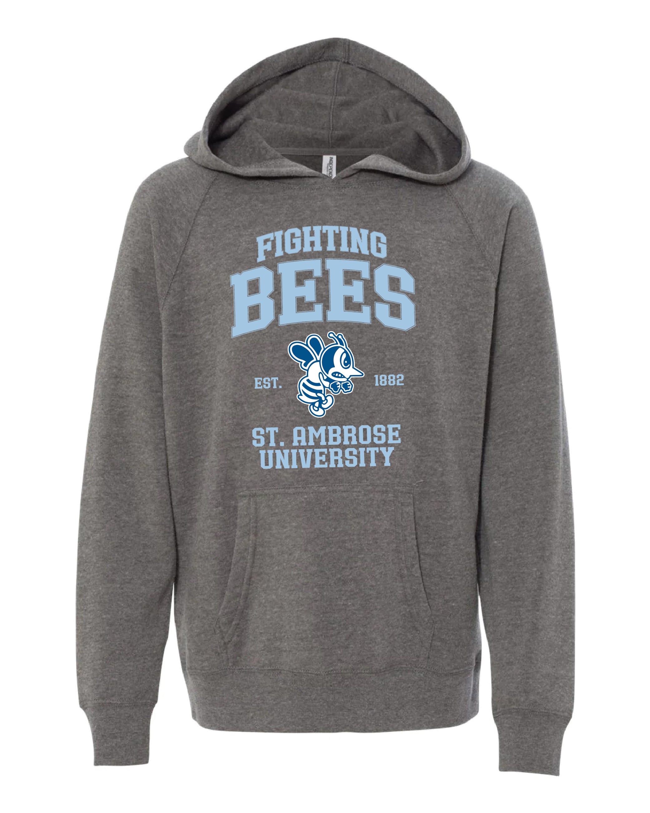 Youth Logoed Hoodie | Nickel