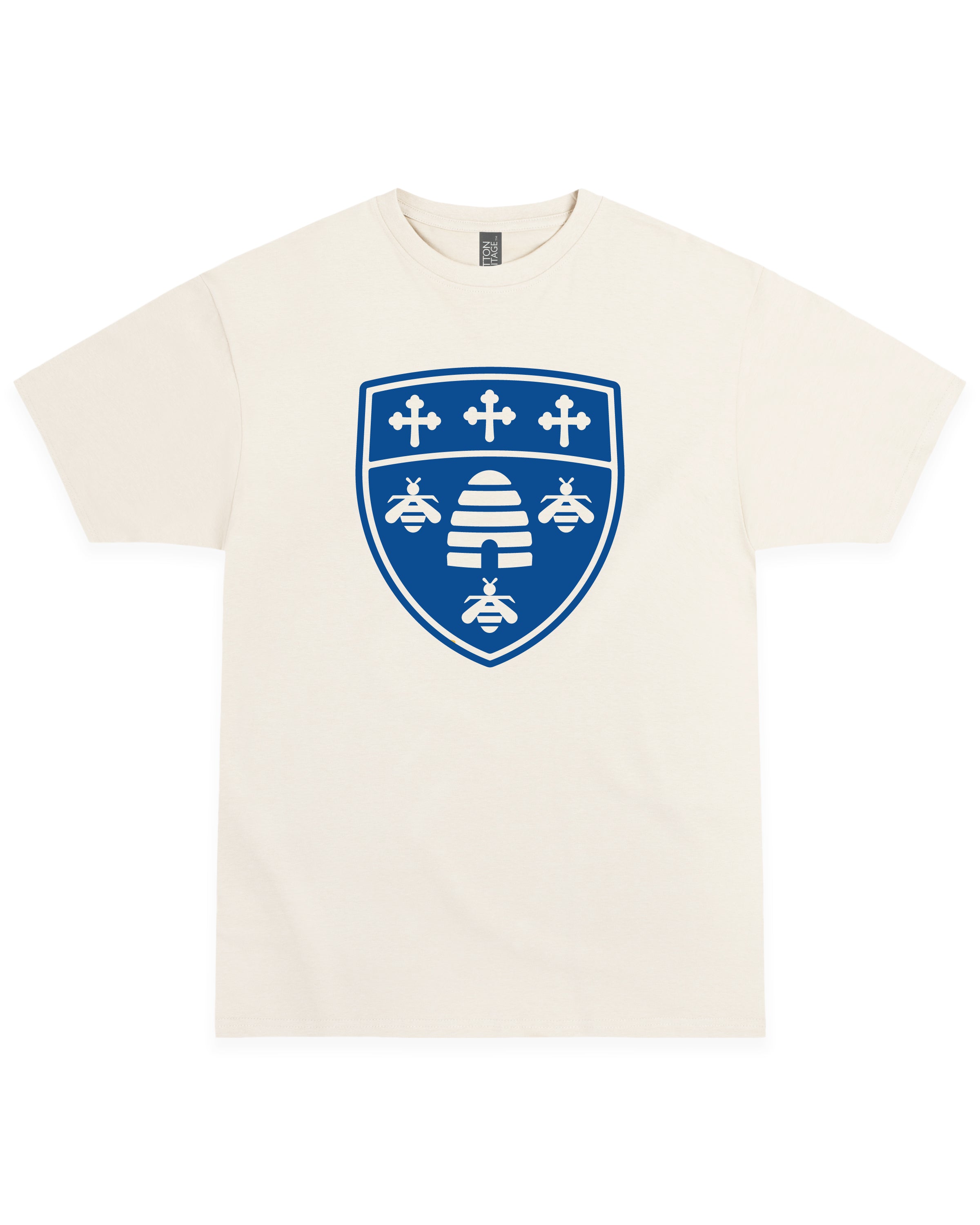 Shield Logo Tee | Vintage White