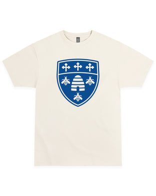 Shield Logo Tee | Vintage White