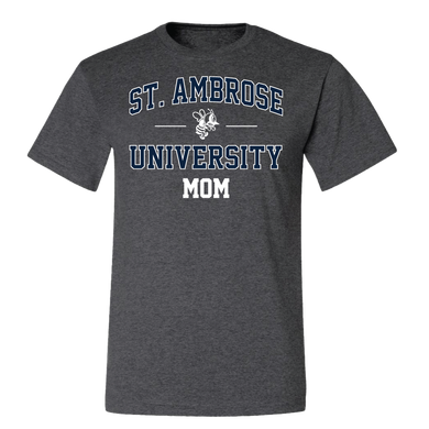 Mom Tee | Charcoal Heather
