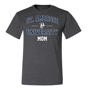 Mom Tee | Charcoal Heather