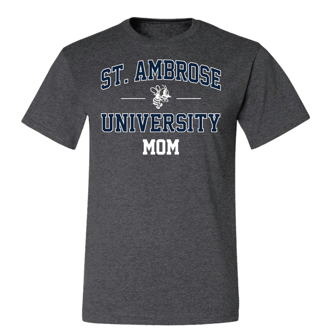 Mom Tee | Charcoal Heather