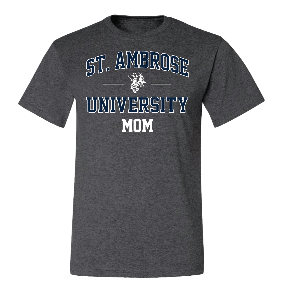 Mom Tee | Charcoal Heather