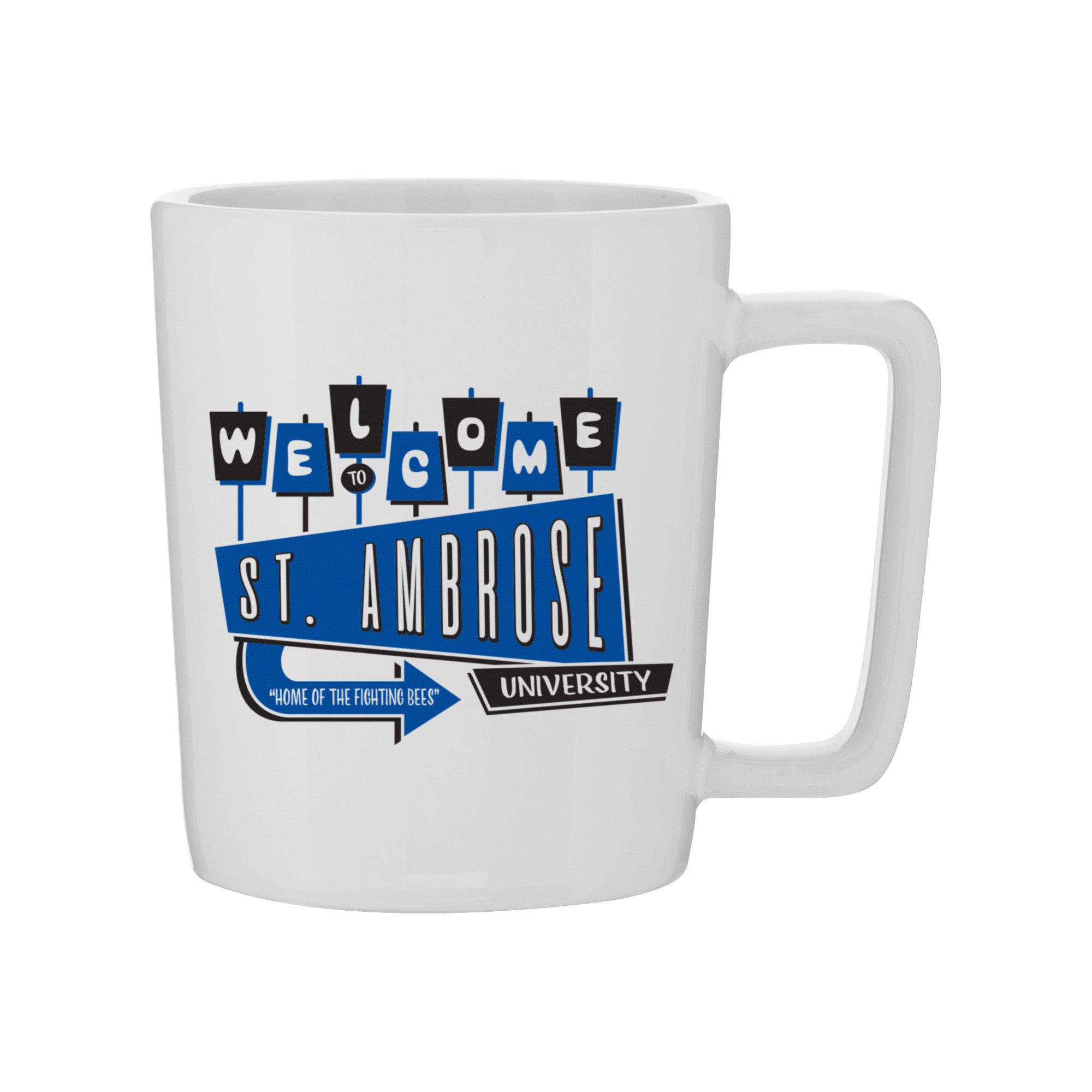 Madrid Bistro Mug | White
