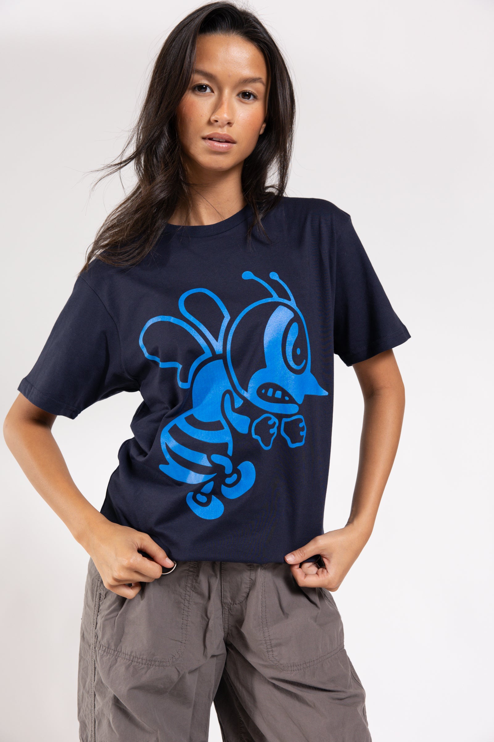 Full Mascot Tee | Navy