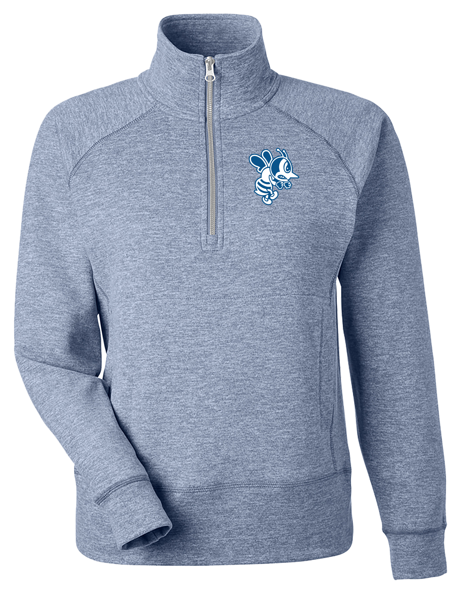Ladies Electric Fleece 1/4 Zip | Midnight