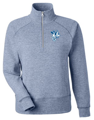 Ladies Electric Fleece 1/4 Zip | Midnight