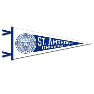 12 X 30 Pennant | White and Navy