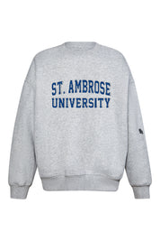 Ladies Off Side Crewneck Sweatshirt | Grey