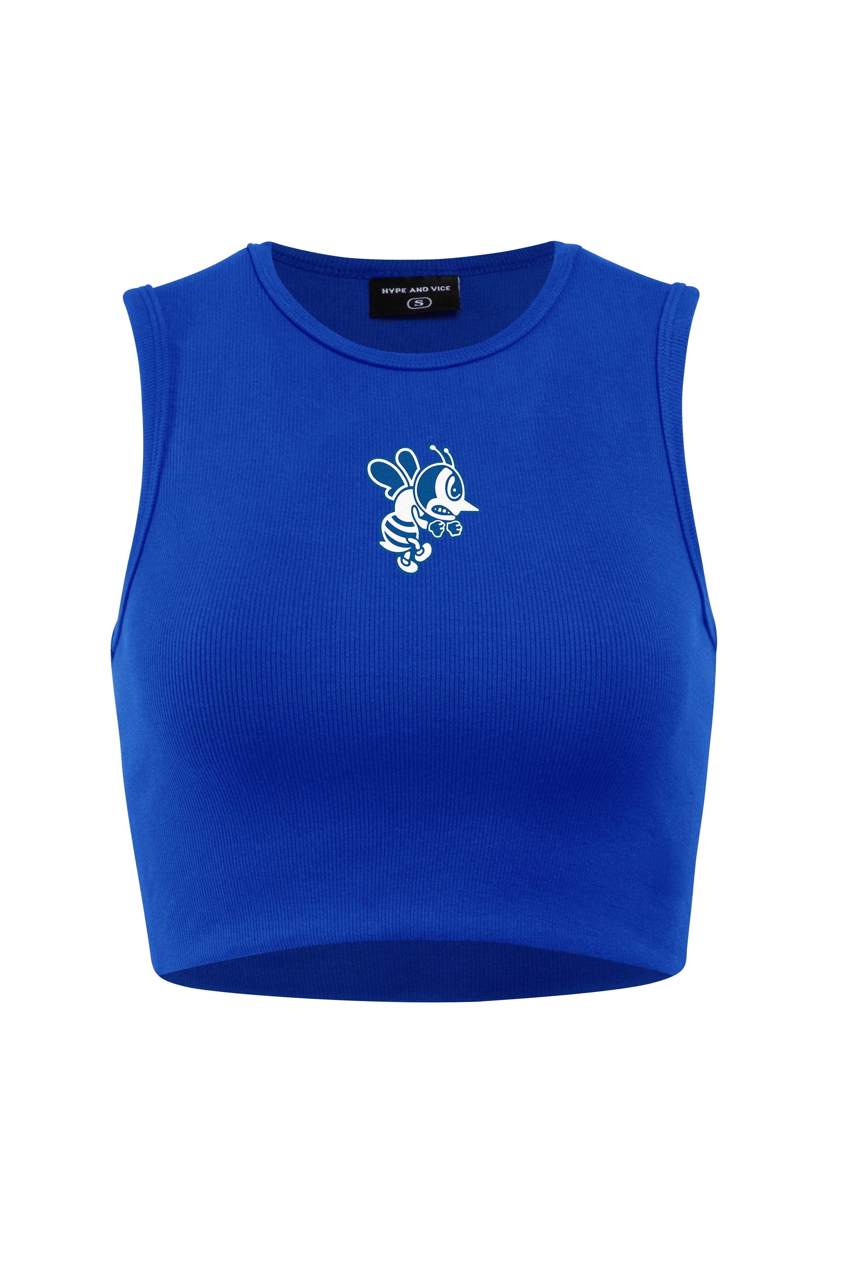 Ladies Cut Off Tank | Royal Blue