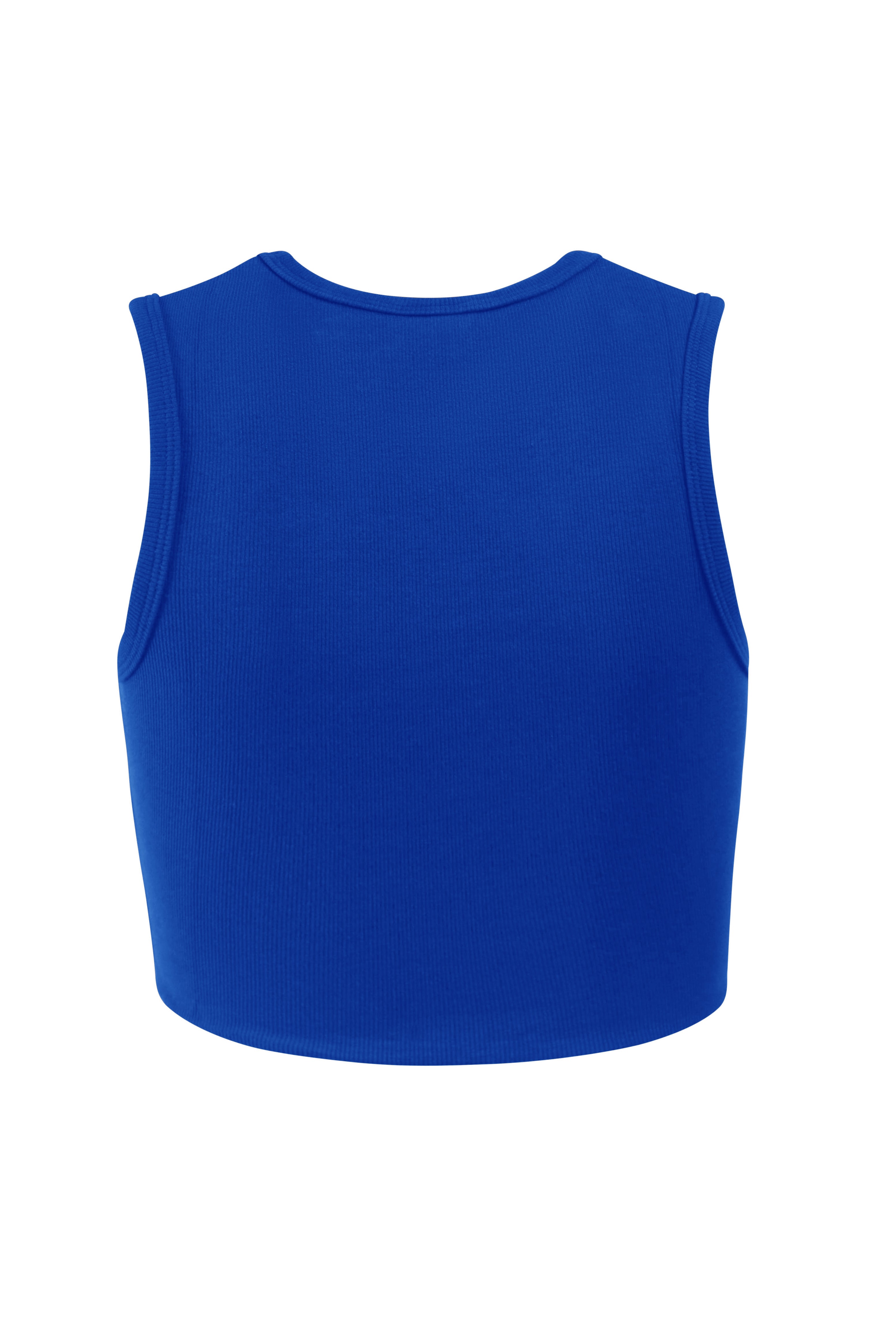 Ladies Cut Off Tank | Royal Blue