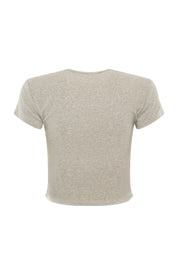 Ladies Baby Tee | Grey