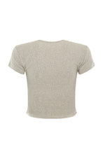 Load image into Gallery viewer, Ladies Baby Tee | Grey