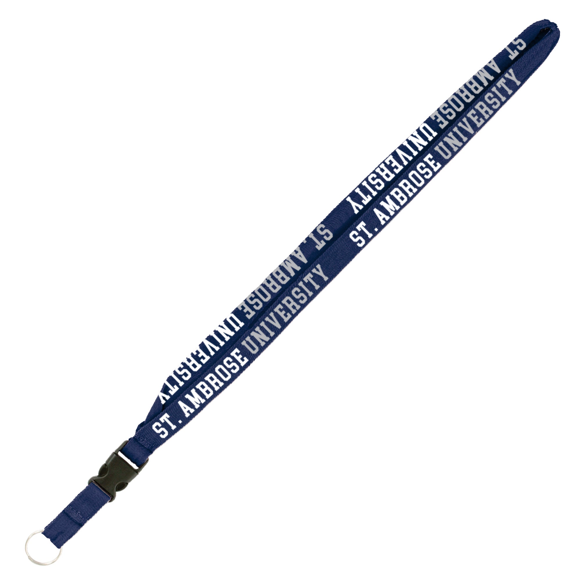 Berkeley Woven Lanyard | Navy