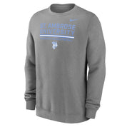 Club Fleece PO Crew | Dark Grey Heather