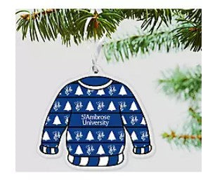Sweater Ornament | Blue