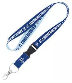 Woven Lanyard | Light Blue
