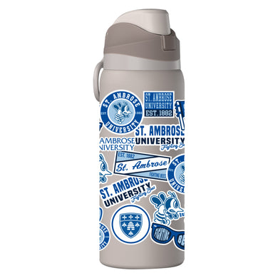 HydraPeak 32 oz Oasis Water Bottle | Mocha