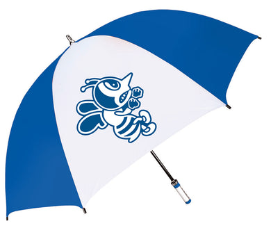 The Birdie Imprinted Golf Umbrella | Royal/White