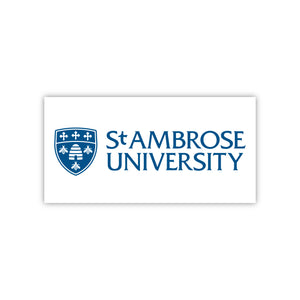 St. Ambrose Stacked Decal