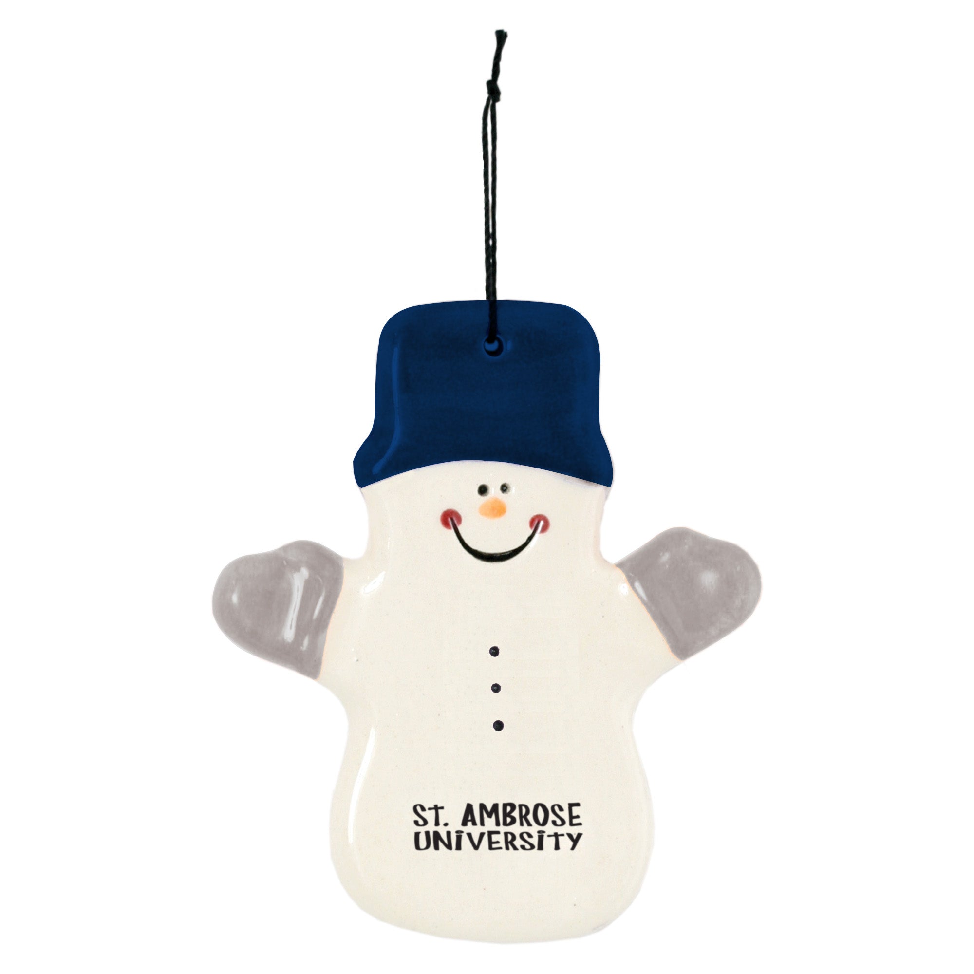Claude the Snowman Ornament