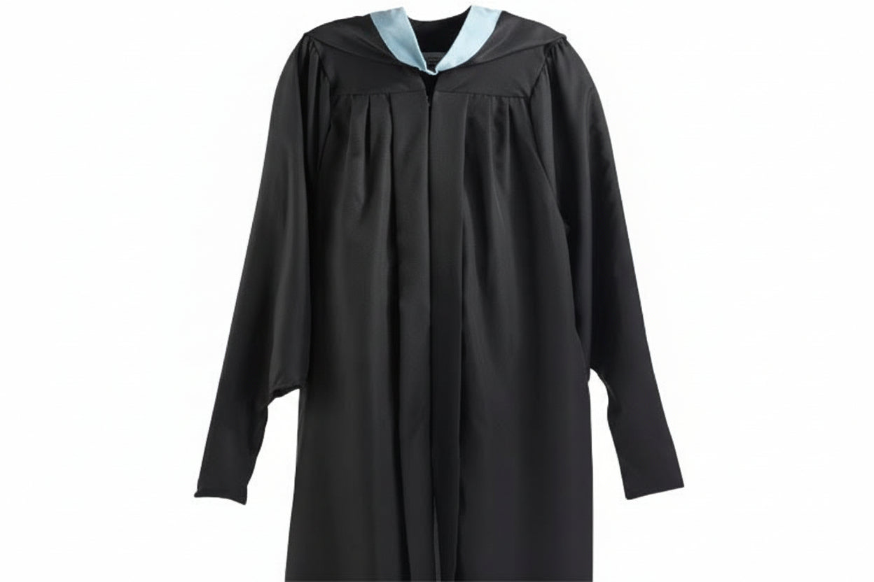 Master BDG Gown, Cord and Button, Hood Button Black (2025)