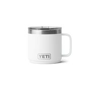 Rambler 14 oz. Stackable Mug w/Durasip | White